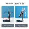 Portable Adjustable Stand for Tablets & Phones | Foldable, Telescopic Design for Comfortable Viewing