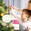 50 100Pcs Christmas Ornament Metal S-Shaped Hooks Holders Christmas Tree Ball Pendant Hanging Decoration For Home New Year