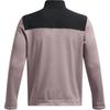 Under Armour Storm FW24 Drive Sweater Fleece Color Block Fashion Comfortable College Style Stand Collar Waterproof Hoodie Men Hoodie Gray 1387121-015