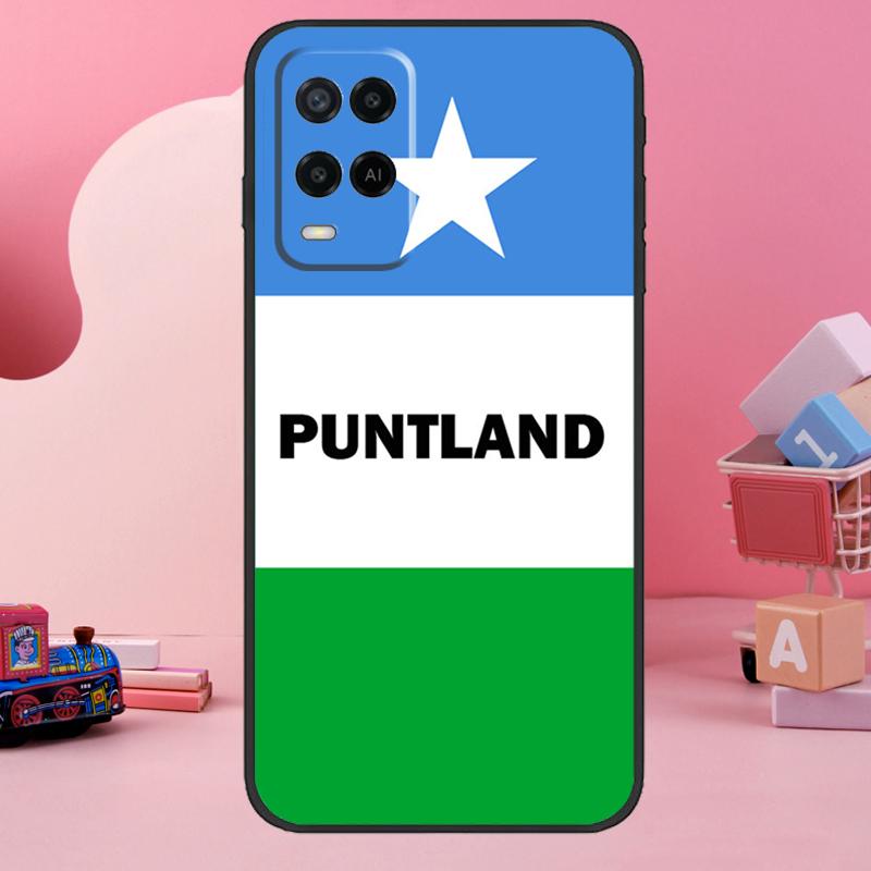 Puntland State Somali Flag Case For Oppo A5 Pro A15 A17 A57 A77 A18 A38 A58 A78 A98 A94 A74 A54 A16 A76 A96 A40 A60 A80