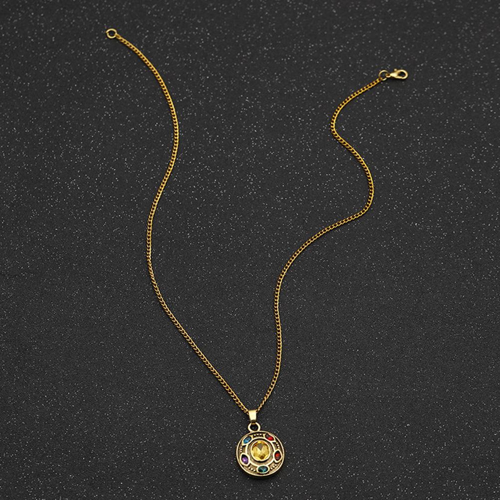 Colar de Filme Pedra de Energia Amuleto Pingente Colar Joias Brinquedos Presentes para Menino Menina Filho Filha