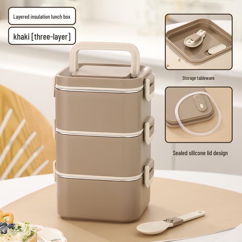 304 Stainless Steel Insulated Lunch Box
