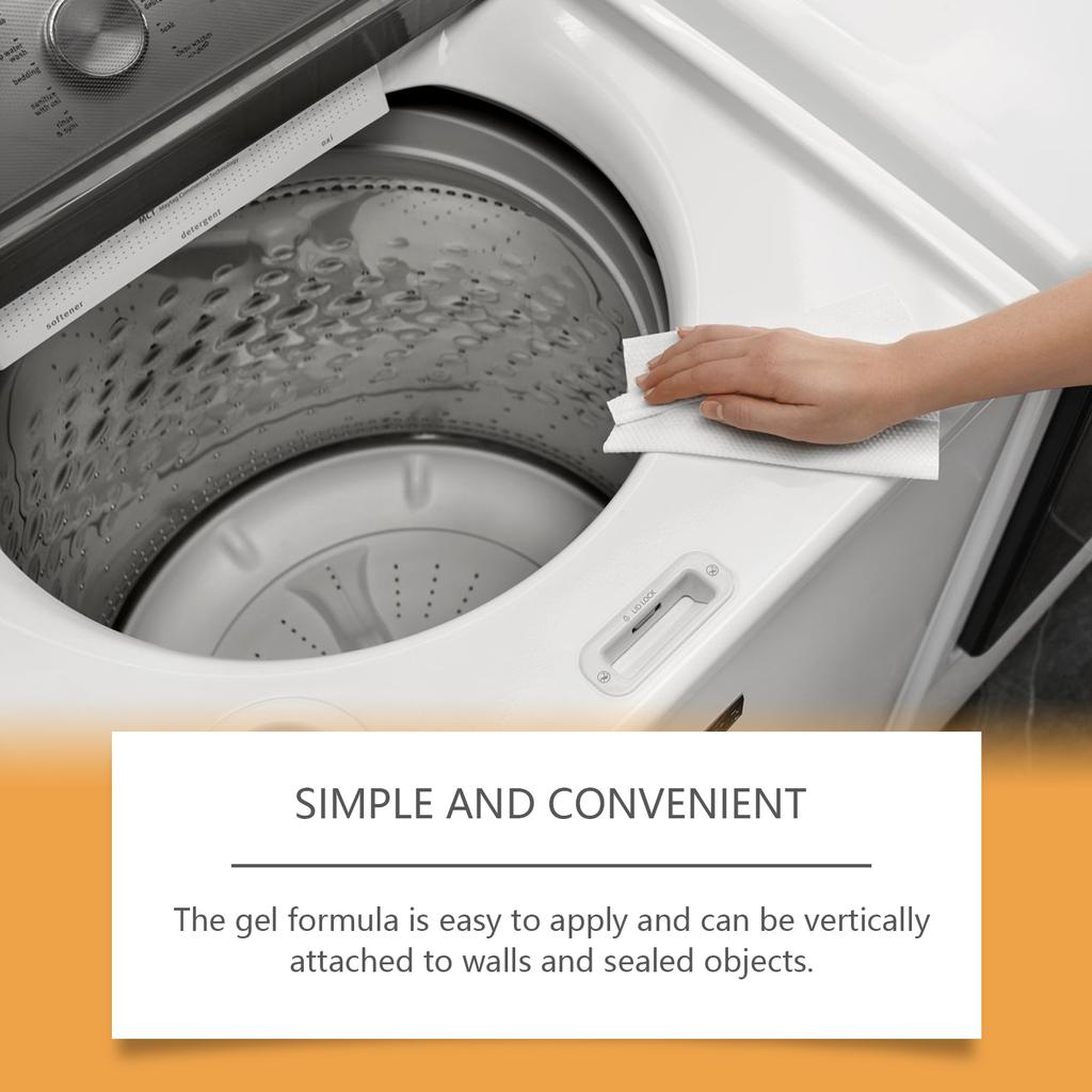 Stain Remover Gel Cleaner Heavy Duty Stain Cleaner For Front Washing Machine Seal, Bathroom Grout, Shower, Caulk - Front Load Washer Cleaning