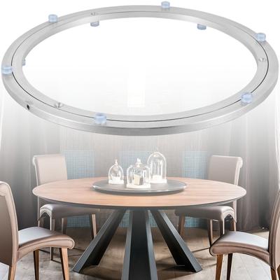 12/14/16 Zoll Drehtellerlager, 360° Hochleistungs-Drehlager aus Metall für runden Esstisch, Drehteller, maximale Tragkraft 130 kg