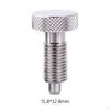 Hand Retractable Spring Plunger with Knurled Handle Quick Release Pins Portable Manual Extension