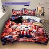 3pcs Chivas Celebration Moment Bedding Set, Includes One Quilt Cover and Two Pillowcases, Bedroom and Guest Room Decoration. T72311159