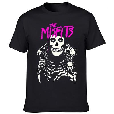 Misfits American Psycho Banda Punk Danzig Sa Mhain Camiseta Quiero Tus Calaveras Camiseta Harajuku Vintage Tops Gráficos Camisetas