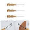 Craft Stitch Needle DIY Shoe Repair Leather Sewing Awl