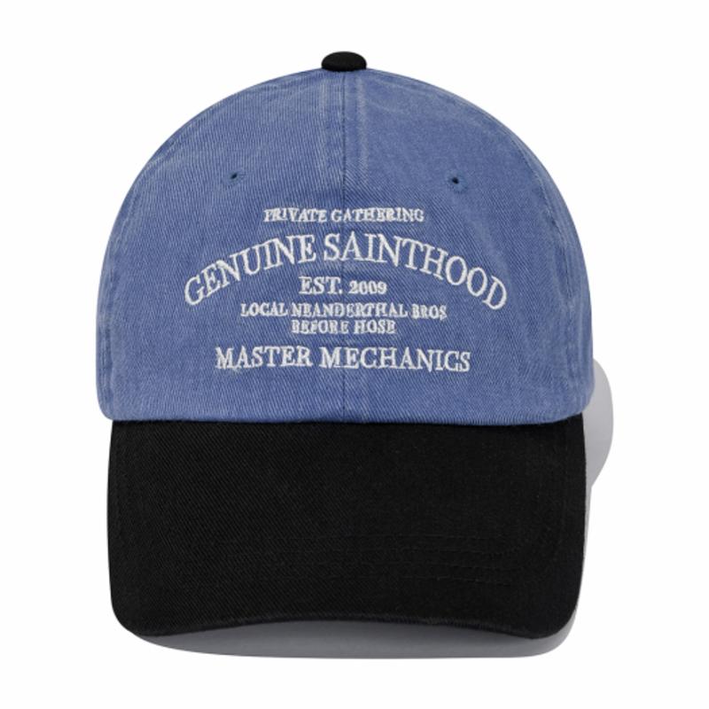 SAINTPAIN SP G.SAINTHOOD BALL CAP-BLUE