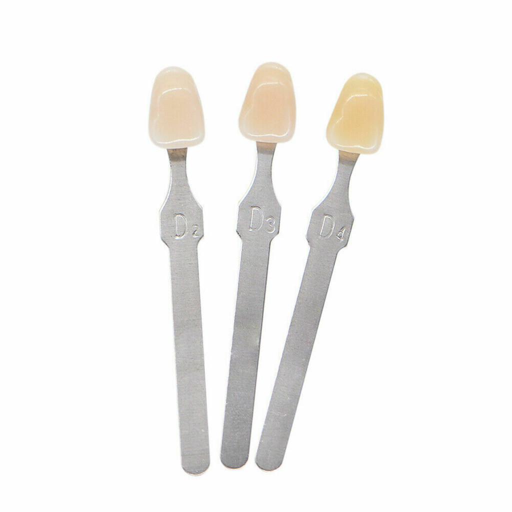 NICEDEN Vita Toothguide 3D Master Teeth Whitening Bleach Shade Guide Przenośność 16 kolorów Klinika stomatologiczna Kolorymetryczna płytka