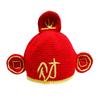 Lucky God Of Wealth Caps For Chinese New Year Soft Breathable Fabric Headwear Hat For Various Occasion Festival Outfit