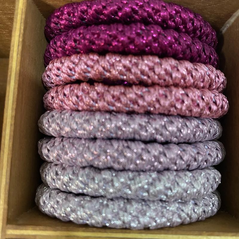 8 szt./partia damskie modne kolorowe gumki do włosów na Bransoletkę dziewczęce elastyczna gumka do włosów knekki sznurek do włosów knekki haar elastiek