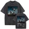 Washed Vintage Rapper Don Toliver Hardstone Psycho Album Print T Shirts Unisex Women Fashion Hip Hop Oversized Tshirts Streetwear