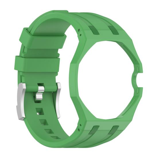 Silicone Watch Bands, Quick Release Watch Strap with Stainless Steel Buckle, Waterproof Smart Watch Strap for Men Women