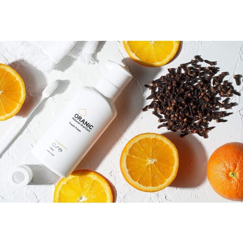 ORANiC Tooth Foam, 150ml, Foam Toothpaste for Whitening and Bad Breath Care, Additive-Free, Made In Japan, Fluoride-Free