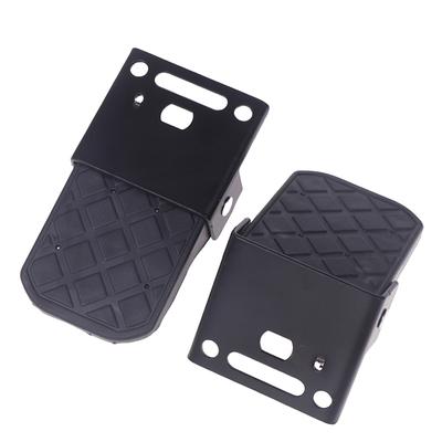 2Pcs Folding Truck Bed Step Anti-Slip For Boat Trailer Bumper Pickup Truck Tailgate Ladder Campers Rv Exterior Accessories