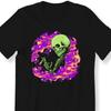 26 High Skull For Men And Women T-shirt Spooky Weed Skeleton Graphic Tee Skull Unisex T-Shirt