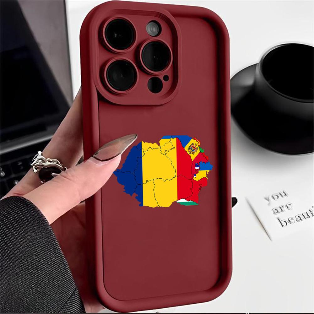 

N91 Флаг Молдовы Мягкие чехлы для телефонов с ангельскими глазками для Samsung A54 A34 A13 A14 S23 S24 Ultra S20 FE Xiaomi Redmi Note 13 12C Противоударный чехол Redmi Note 13 Pro 4G