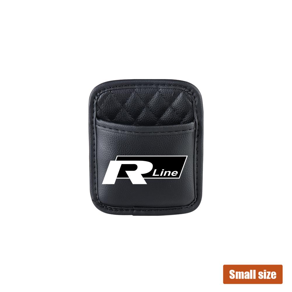 

Car Storage Pocket Seat Back Side Door Organizer Bag For Volkswagen VW R Polo Passat Rline Golf 4 5 6 Tiguan Jetta GTI ID.3