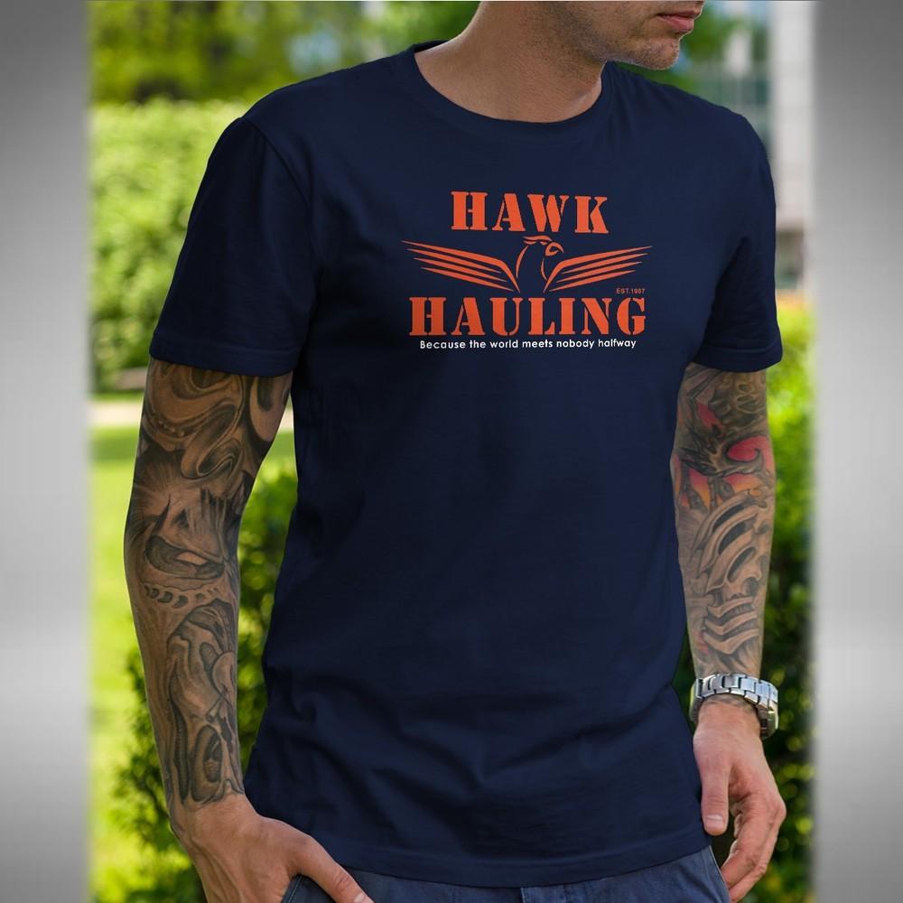 

Hawk Hauling T-Shirt Over the Top Inspired 80s Movie Lincoln Hawk Small to 5XL 2XL