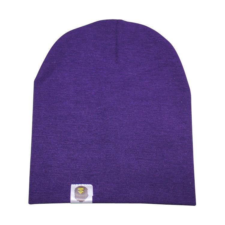 Baby Street Dance Hip Hop Hat Cotton Spring Autumn Toddler Hat Scarf Boys Girls Cap Solid Color Children Hat