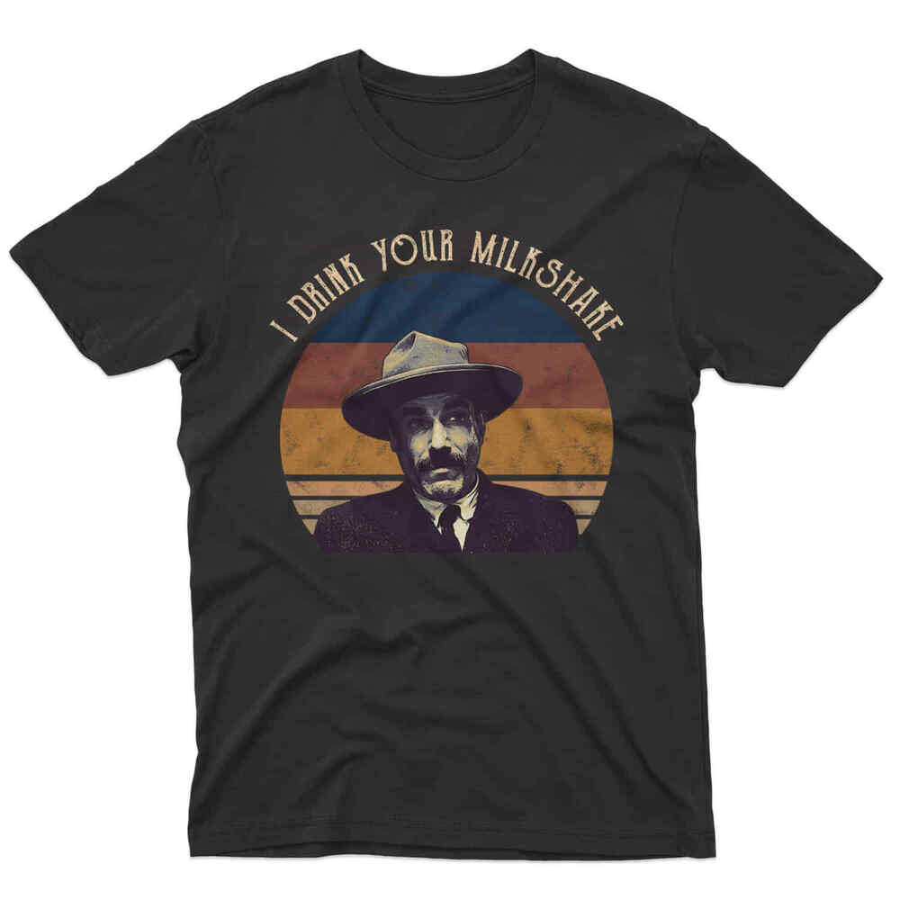 SALE I Drink Your Milkshake Retro Vintage Sunset Shirt, Vintage Movie Unisex T-S Unisex T-Shirt XXL
