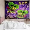 Rat Fink Power Wall Hanging Tapestry Wall Cloth Tapestries Decor Wall Bedroom Decoration