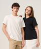 [Forever 21] [3PACK] Unisex Cotton 30-Count Regular Fit Short Sleeve T-shirt Black+White [Shipped from Korea] 100% Authentic