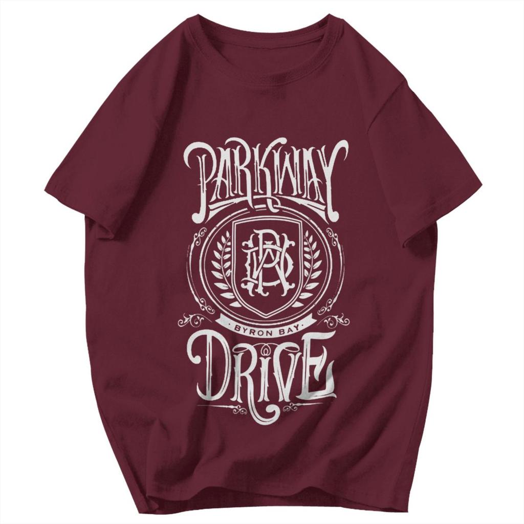 Men T Shirt Parkway Drive 20 Year Anniversary Europea Gifts Pops Y2K Graphic Oneck Unisex Tops T Shirts