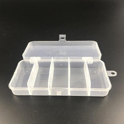 Wodoodporne pudełko na przynęty, 5 przegródek, akcesoria wędkarskie, pudełko do przechowywania haczyków, plastikowe pudełko na przynęty