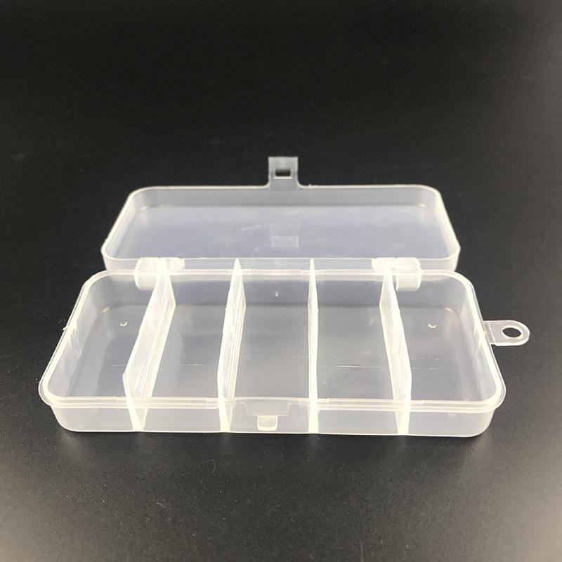 

Waterproof Bait Box, 5 Compartments, Fishing Gear Accessories, Hook Storage Box, Plastic Bait Box