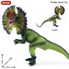 Oenux Jurassic Dinosaurus Indominus Rex Mosasaurus Saichania Dilophosauridae Spinosaurus Modell Actionfigurer Samling Leke for Barn