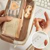 Cartoon Capybara Pencil Case Large Capacity Pencil Holder Aesthetic Pen Bag Lovely Pencil Pouch School Office Supplies