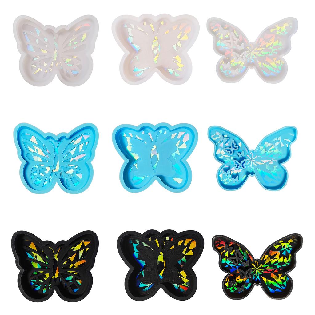 Silicone Mold for Making Butterfly Aromatherapy Candle Unique Scented Candle Resin Moulds for Craft Enthusiasts