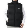 Nike Solid Color Casual Stand Collar Logo Print Sleeveless Vest Men Vests Black FB7374-010