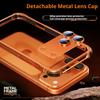 Eary for iPhone 17 Pro Max 17 Pro Phone Case With Alloy Lens Cover Aluminum Metal Frame Shells & Alloy Camera Screen Protection
