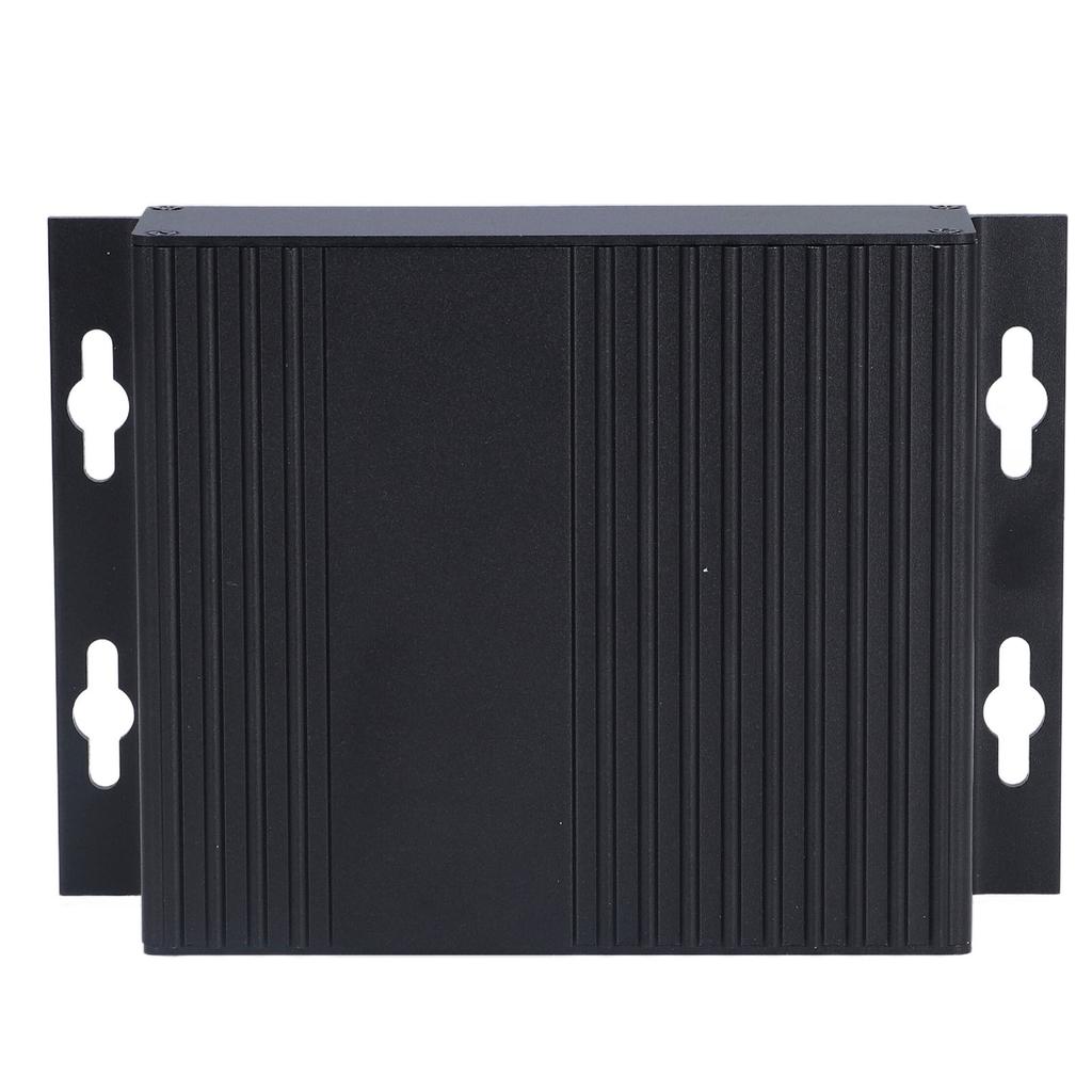 Aluminiowa obudowa elektroniczna matowa czarna wodoodporna uszczelka do płytek elektronicznych DIY