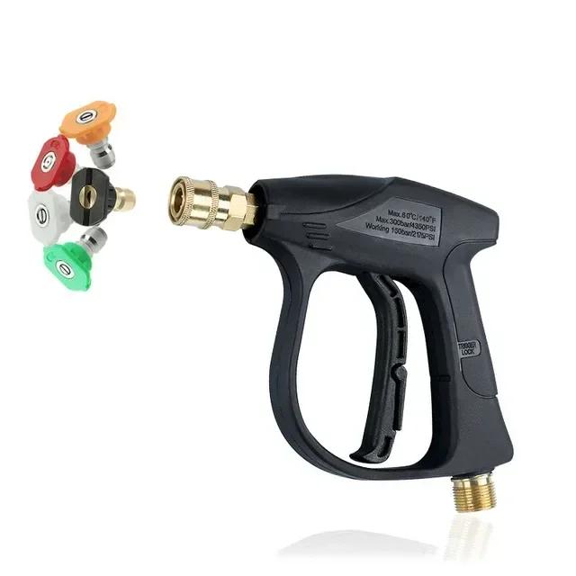 Pressure Washer Water Gun for Car Cleaning Hose Connector For Karcher Nilfisk Parkside Bocsh Quick Connector Nozzles