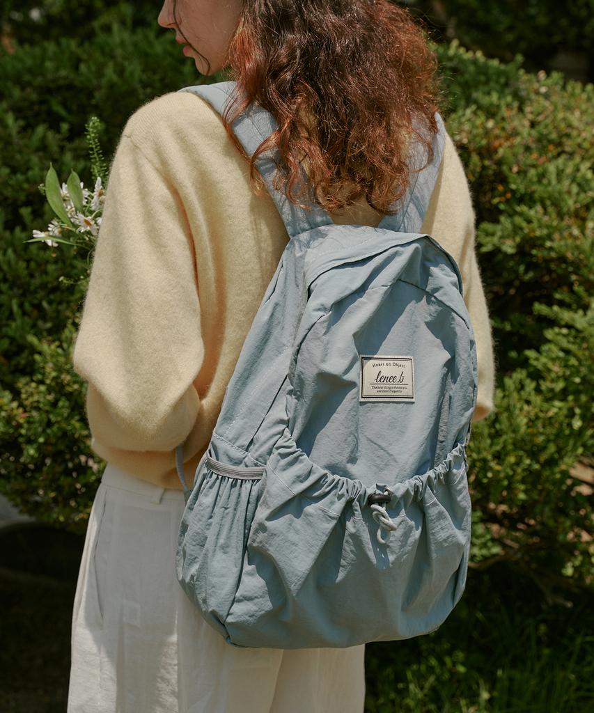 Leneeb String Backpack Sky Blue