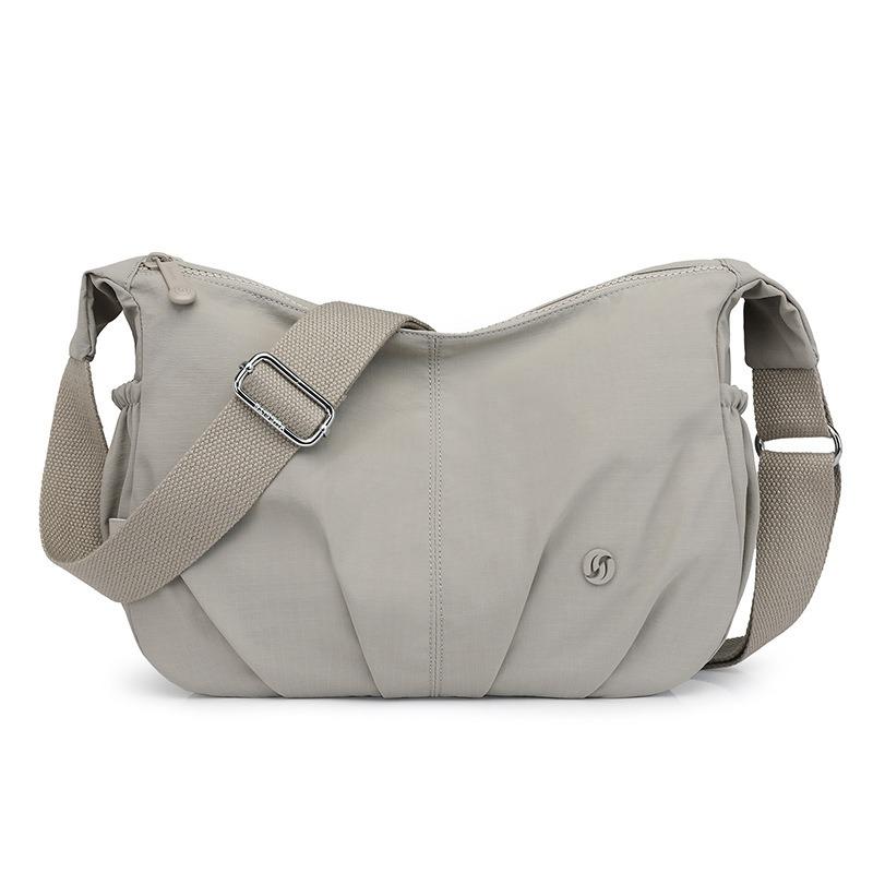 Crossbody Bag Multi-layer Women's Bag Spring New Women's Leisure Bag Lightweight Nylon Bag Single Shoulder Diagonal Span Women's Bag