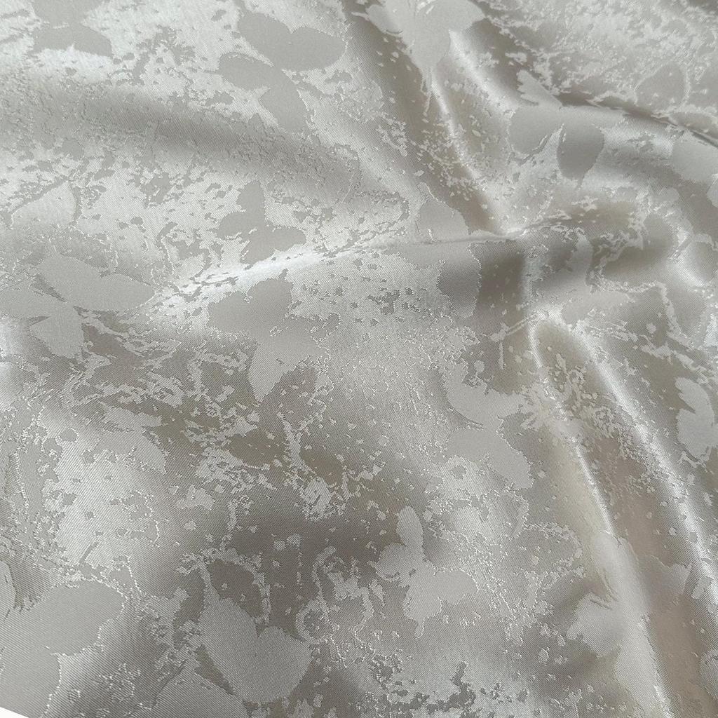 Verdickter Jacquard-Satin Cheongsam Stoff Anzug