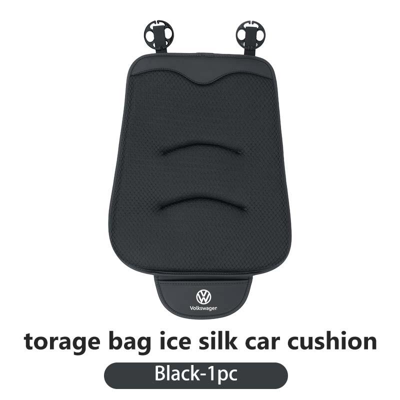 For Volkswagen VW Car Seat Cover Breathable Ice Silk Universal Auto Seat Cushion Golf 4 5 6 7 Polo Jetta Sagitar Magotan Passat QQ2