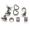 10pcs/5pair Love Wings Elephant Moon Fashion Set Earrings  Earrings Earrings Europe and America Jewe