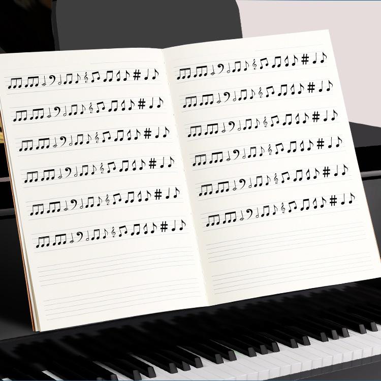 Hudební sešit pro začátečníky - Velký notový zápis