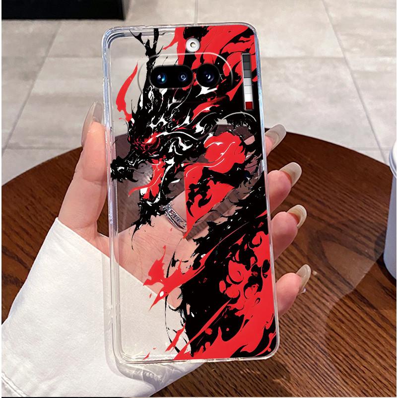 For Nothing Phone 4a 5G Case Clear Luxury Cute Love Rabbit Funny Pattern TPU Soft Silicone Back Cover For Nothing 4A 4 A Casing