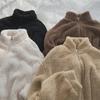 Women's Winter Plush Fleece Zip-Up Sweater