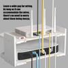 Multi Functional Wall Shelf For Bedroom Organization Easy Installation Engineered Router Organizer Wood Display Bracket
