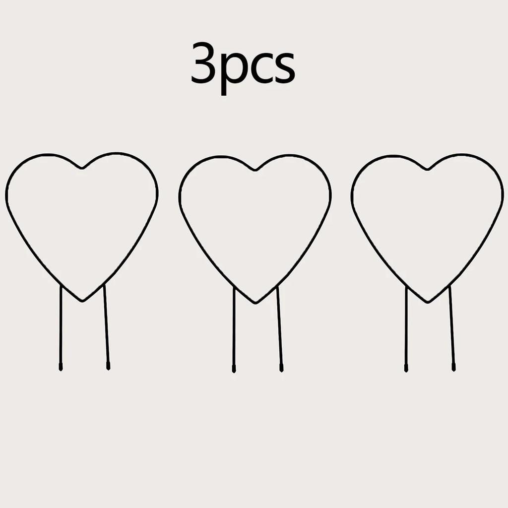 Garden Trellis Iron Climbing Plant Support with Black Rust Proof Coating for Indoor Flower Vine Trellis Plant Accessories