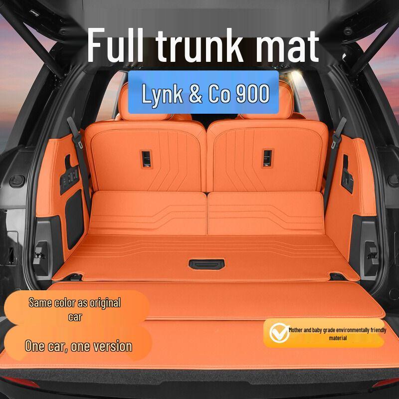 Lynk & Co 900 Trunk Mat: Full Coverage Waterproof Tail Box Mat for Car Interior Decoration