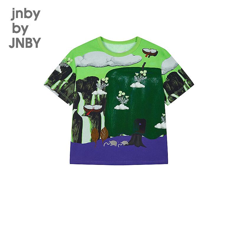 JNBY Kids' Autumn Unisex Short Sleeve T-shirt